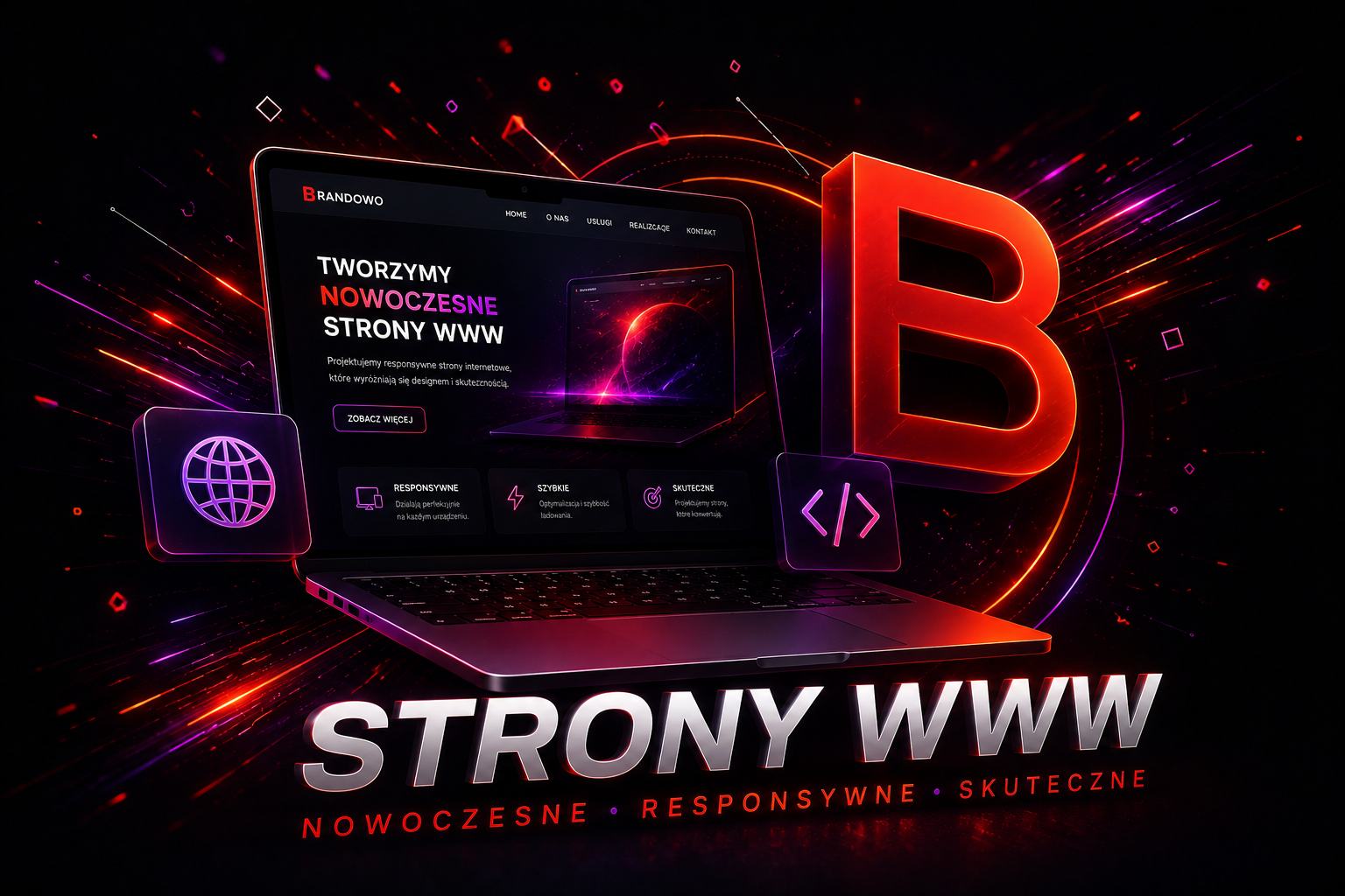 Grafika do stron WWW Brandowo