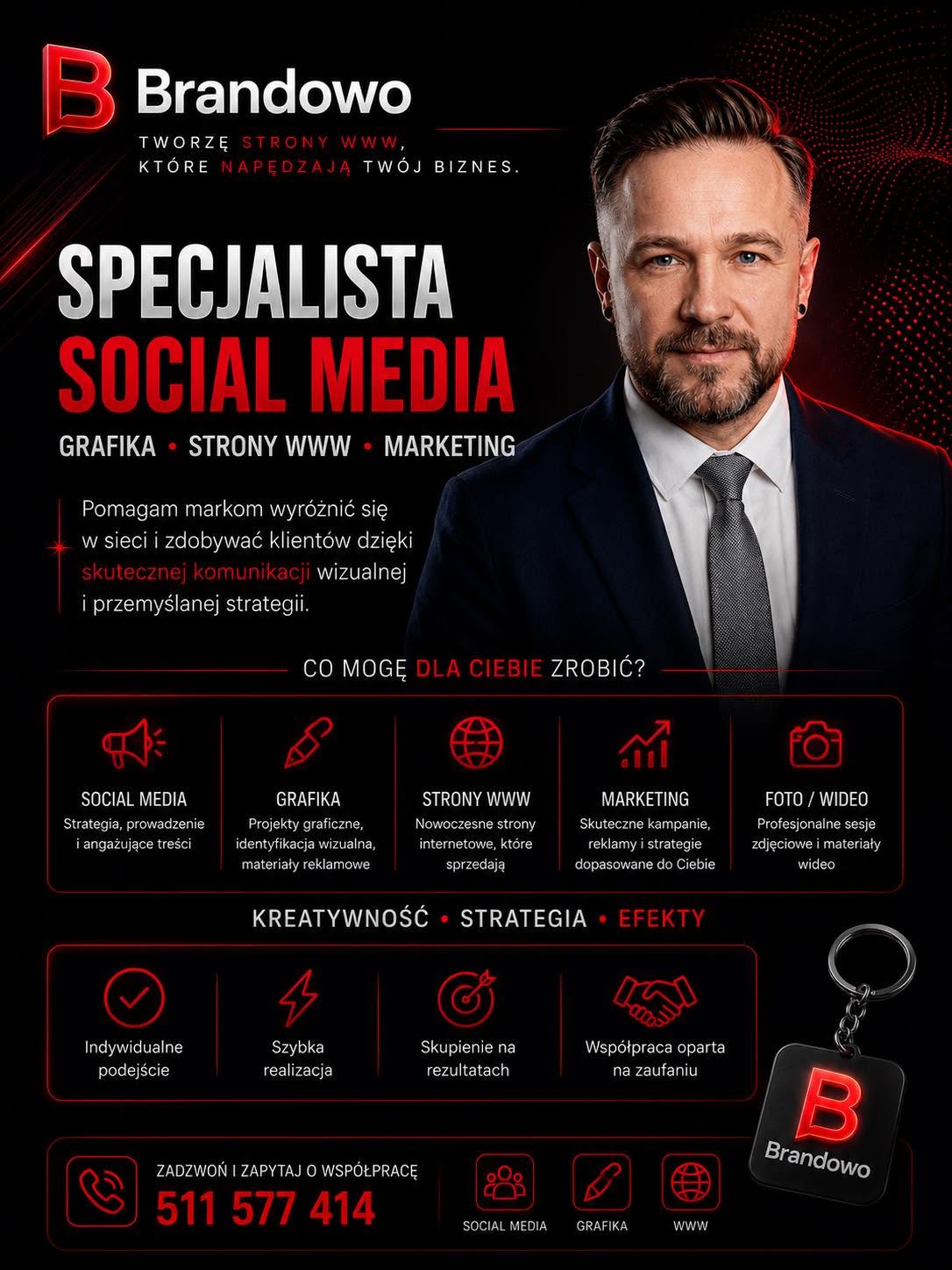 Social media marketing Piotrków Trybunalski Brandowo