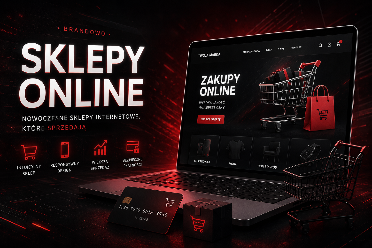 Sklepy online WooCommerce Piotrków Trybunalski Brandowo